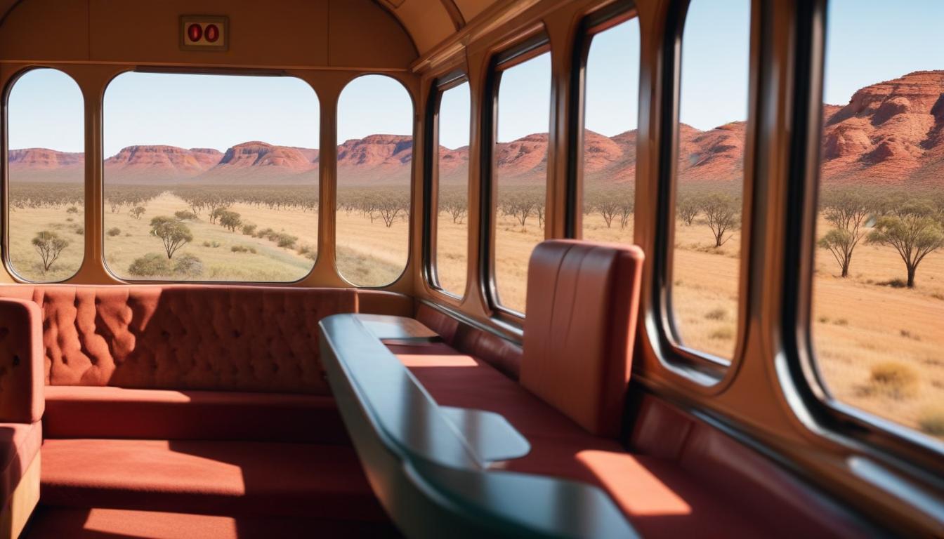 Avustralya'nın Vahşi Doğasında Lüks Tren Macerası: Ghan